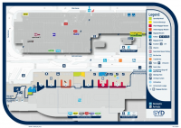 Схема Терминала 2 the airport Sydney Kingsford Smith International Airport