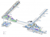 Зона прибытия the airport Brussels Airport