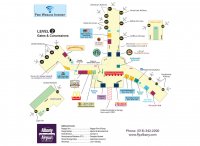 Terminal layout. Floor 2 the airport Albany International Airport
