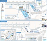 Terminal layout 3 the airport Abu Dhabi International Airport