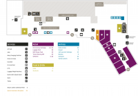 Зона до пунктов контроля и регистрации the airport Edinburgh Airport