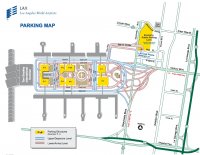 Parking plan the airport Los Angeles International Airport
